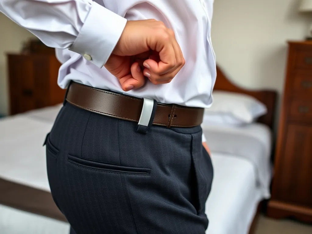 Jak włożyć koszulę w spodnie?