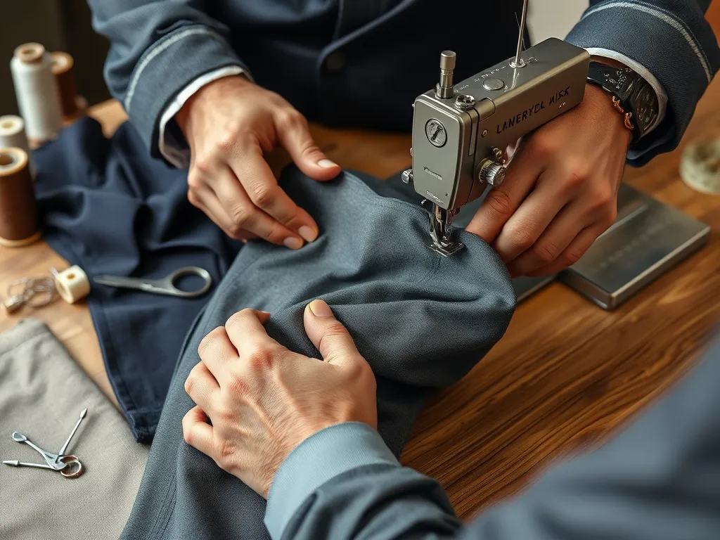 Jak szybko zwęzić spodnie w pasie?