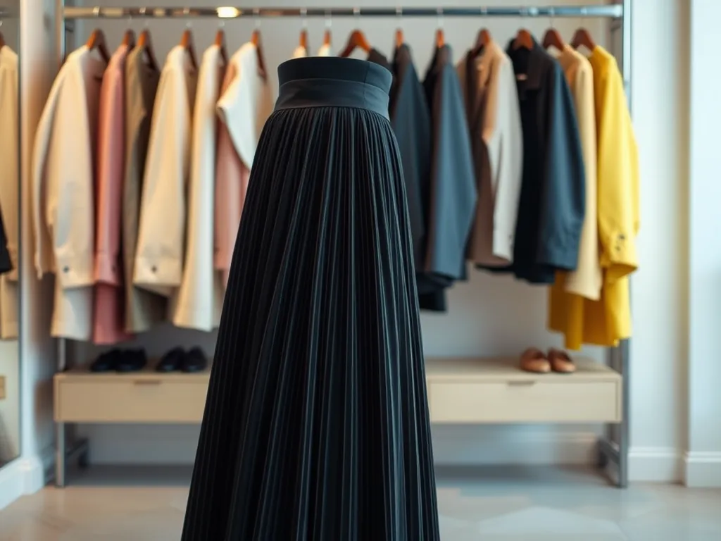 Jaka kurtka do długiej spódnicy?